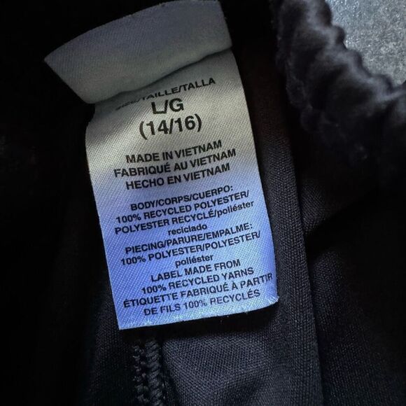 Adidas 100% Polyester Shorts Kids Youth Size Large Black Color Elastic Waist - Picture 9 of 12